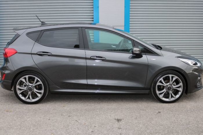 Ford Fiesta 1.0 EcoBoost Hybrid mHEV 155 ST-Line X Edition 5dr Hatchback Petrol Grey