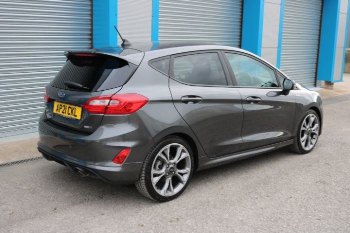 Ford Fiesta 1.0 EcoBoost Hybrid mHEV 155 ST-Line X Edition 5dr Hatchback Petrol Grey