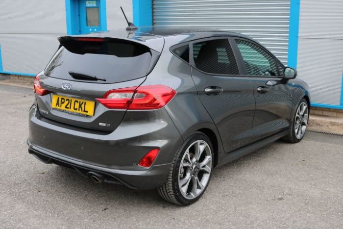Ford Fiesta 1.0 EcoBoost Hybrid mHEV 155 ST-Line X Edition 5dr Hatchback Petrol Grey