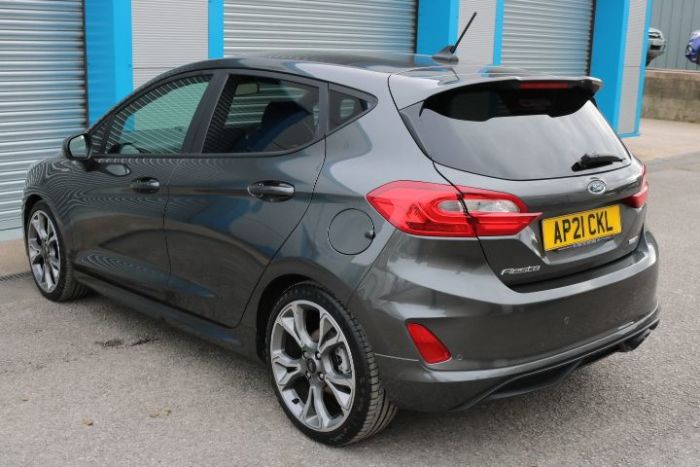Ford Fiesta 1.0 EcoBoost Hybrid mHEV 155 ST-Line X Edition 5dr Hatchback Petrol Grey