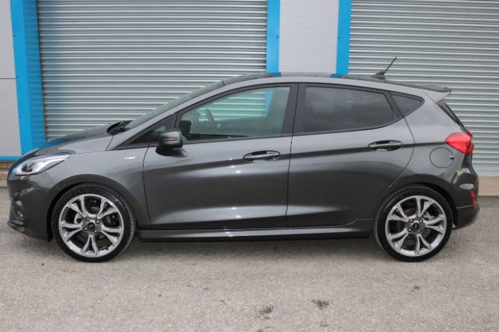 Ford Fiesta 1.0 EcoBoost Hybrid mHEV 155 ST-Line X Edition 5dr Hatchback Petrol Grey