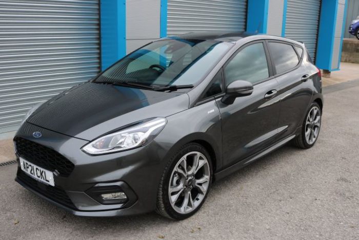 Ford Fiesta 1.0 EcoBoost Hybrid mHEV 155 ST-Line X Edition 5dr Hatchback Petrol Grey