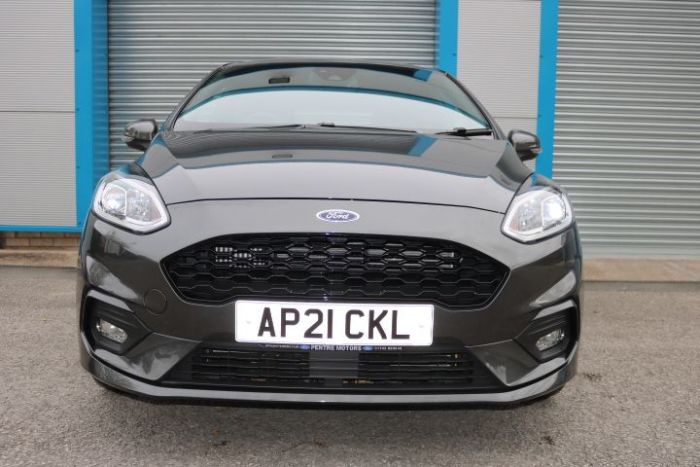Ford Fiesta 1.0 EcoBoost Hybrid mHEV 155 ST-Line X Edition 5dr Hatchback Petrol Grey