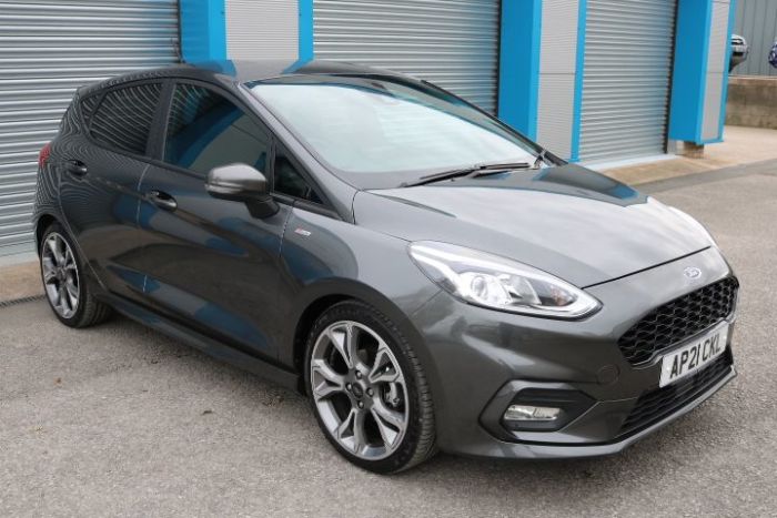 Ford Fiesta 1.0 EcoBoost Hybrid mHEV 155 ST-Line X Edition 5dr Hatchback Petrol Grey