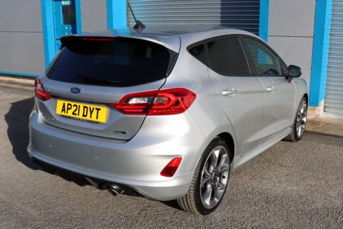 Ford Fiesta 1.0 EcoBoost Hybrid mHEV 125 ST-Line X Edition 5dr Hatchback Petrol Silver