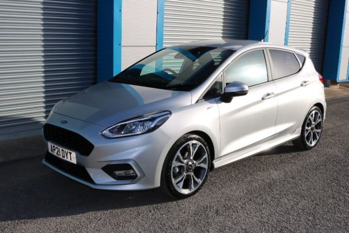 Ford Fiesta 1.0 EcoBoost Hybrid mHEV 125 ST-Line X Edition 5dr Hatchback Petrol Silver