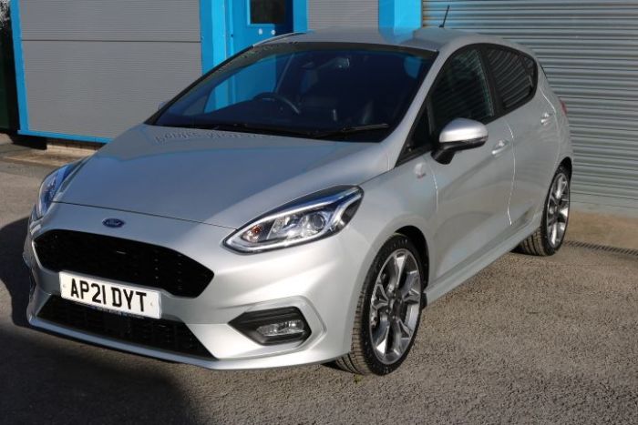 Ford Fiesta 1.0 EcoBoost Hybrid mHEV 125 ST-Line X Edition 5dr Hatchback Petrol Silver