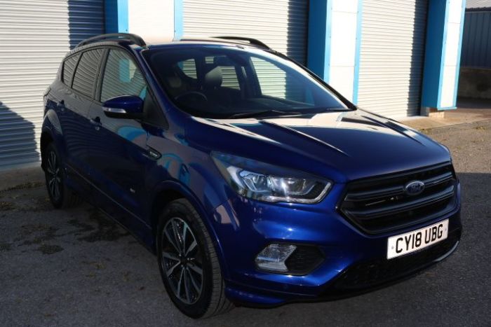 Ford Kuga 2.0 TDCi 180 ST-Line 5dr Auto 4X4 Hatchback Diesel Blue