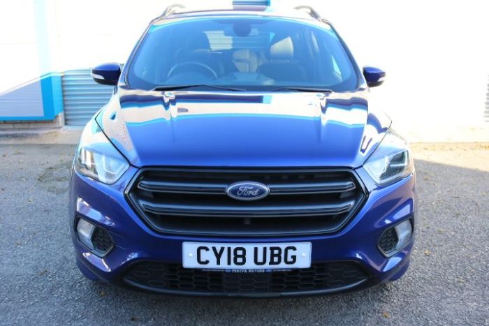 Ford Kuga 2.0 TDCi 180 ST-Line 5dr Auto 4X4 Hatchback Diesel Blue