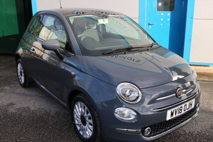 Fiat 500 1.2 Lounge 3dr Hatchback Petrol Grey