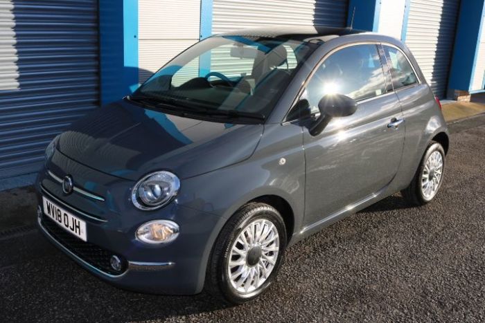 Fiat 500 1.2 Lounge 3dr Hatchback Petrol Grey
