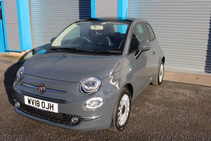 Fiat 500 1.2 Lounge 3dr Hatchback Petrol Grey