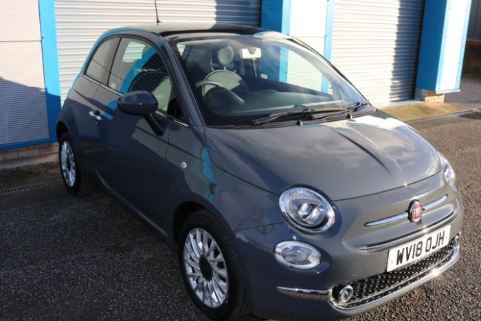 Fiat 500 1.2 Lounge 3dr Hatchback Petrol Grey