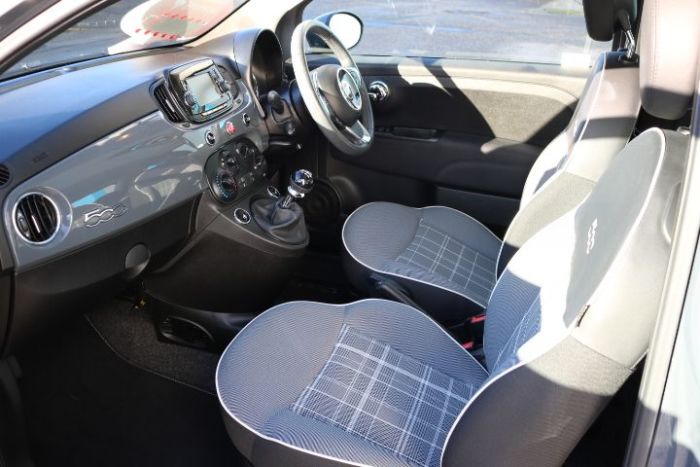 Fiat 500 1.2 Lounge 3dr Hatchback Petrol Grey