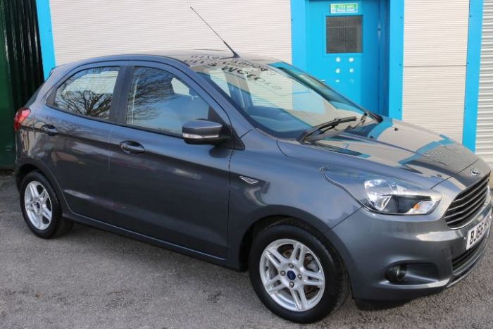 Ford Ka+ Zetec 1.2 Five Door Hatchback Petrol Magnetic Grey