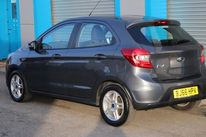 Ford Ka+ Zetec 1.2 Five Door Hatchback Petrol Magnetic Grey
