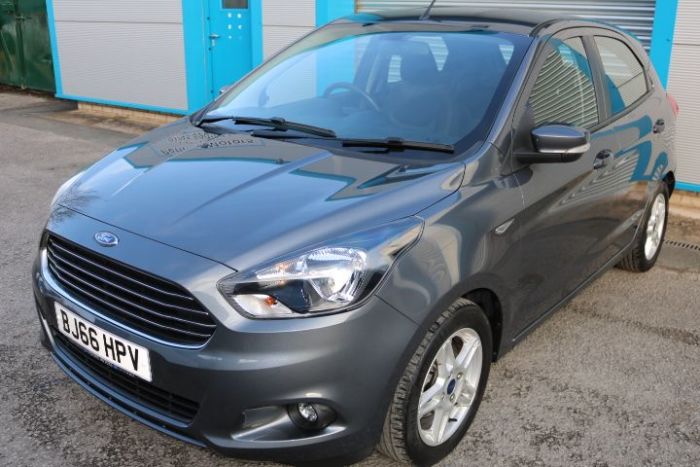 Ford Ka+ Zetec 1.2 Five Door Hatchback Petrol Magnetic Grey