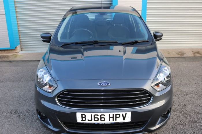 Ford Ka+ Zetec 1.2 Five Door Hatchback Petrol Magnetic Grey