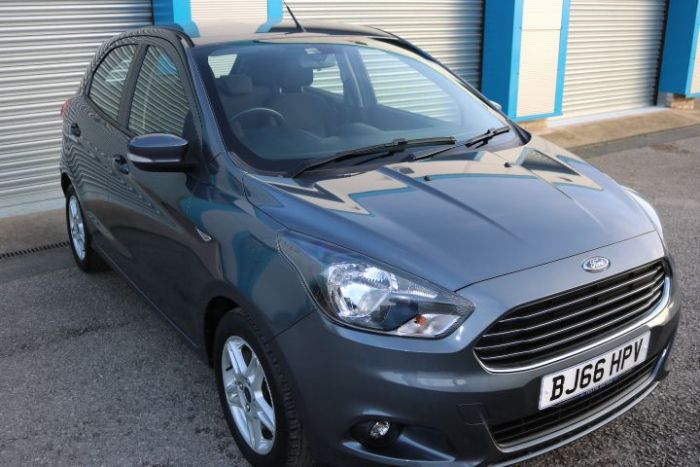 Ford Ka+ Zetec 1.2 Five Door Hatchback Petrol Magnetic Grey