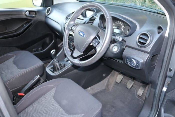 Ford Ka+ Zetec 1.2 Five Door Hatchback Petrol Magnetic Grey