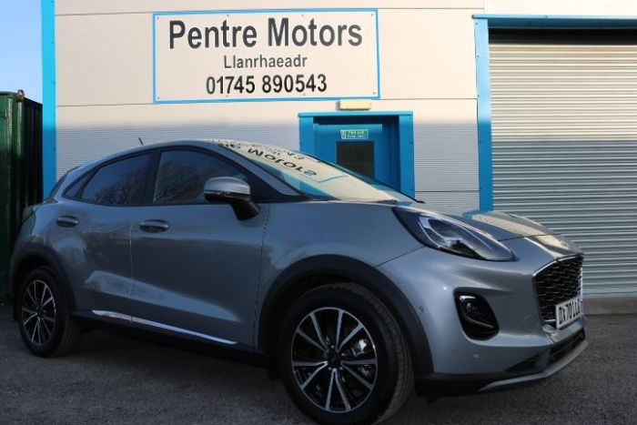 Ford Puma 1.0 EcoBoost Hybrid mHEV 155 Titanium 5dr Hatchback Petrol Silver