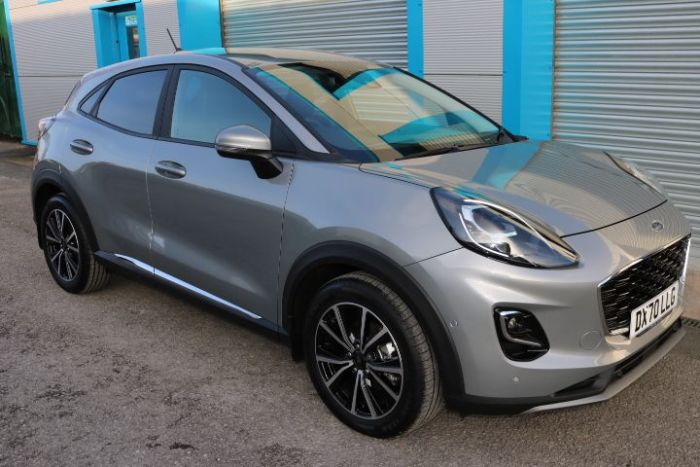 Ford Puma 1.0 EcoBoost Hybrid mHEV 155 Titanium 5dr Hatchback Petrol Silver