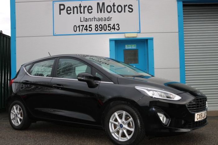 Ford Fiesta 1.0 EcoBoost Zetec 5dr Hatchback Petrol Black