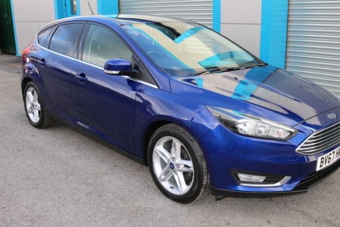 Ford Focus 1.0 EcoBoost 125 Titanium 5dr Hatchback Petrol Blue