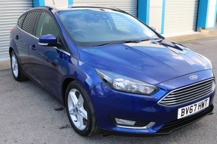 Ford Focus 1.0 EcoBoost 125 Titanium 5dr Hatchback Petrol Blue