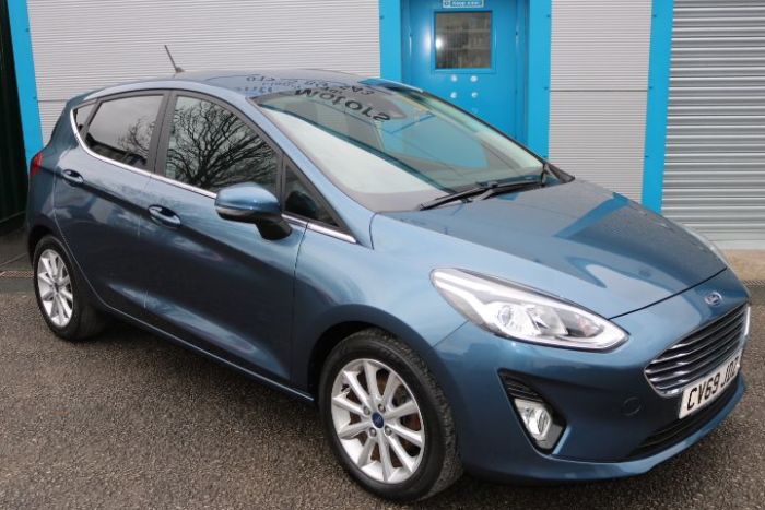 Ford Fiesta 1.0 EcoBoost Titanium 5dr Hatchback Petrol Blue