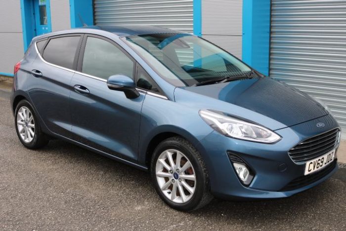 Ford Fiesta 1.0 EcoBoost Titanium 5dr Hatchback Petrol Blue