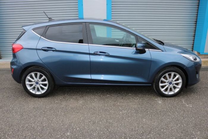 Ford Fiesta 1.0 EcoBoost Titanium 5dr Hatchback Petrol Blue