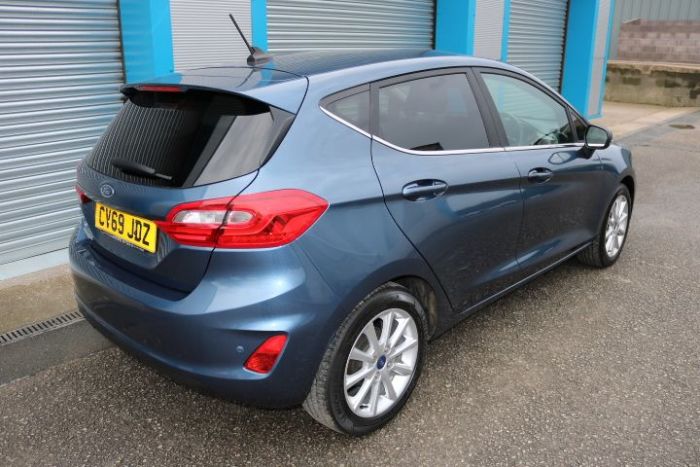 Ford Fiesta 1.0 EcoBoost Titanium 5dr Hatchback Petrol Blue