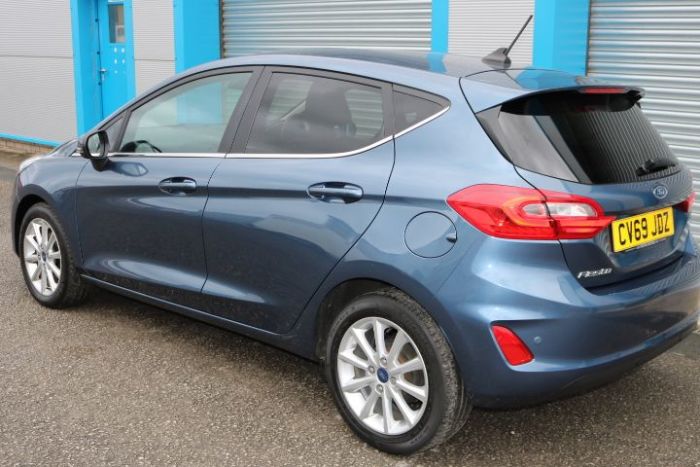 Ford Fiesta 1.0 EcoBoost Titanium 5dr Hatchback Petrol Blue
