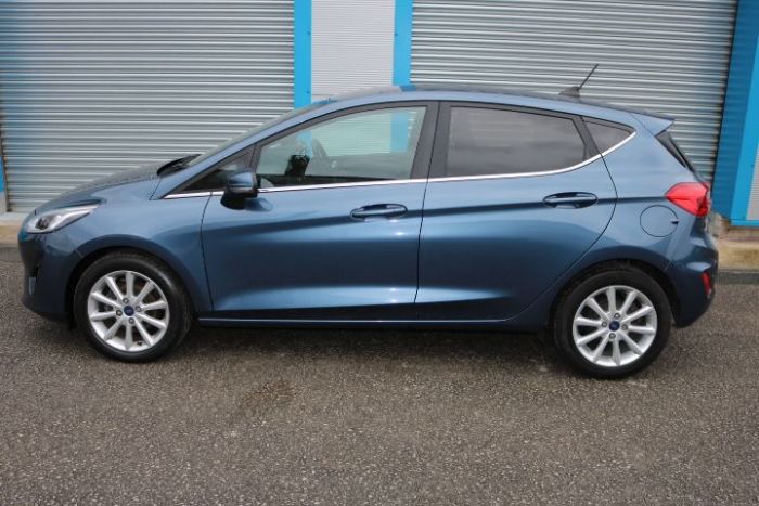 Ford Fiesta 1.0 EcoBoost Titanium 5dr Hatchback Petrol Blue