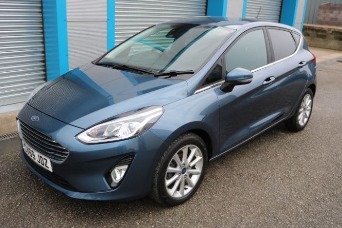 Ford Fiesta 1.0 EcoBoost Titanium 5dr Hatchback Petrol Blue