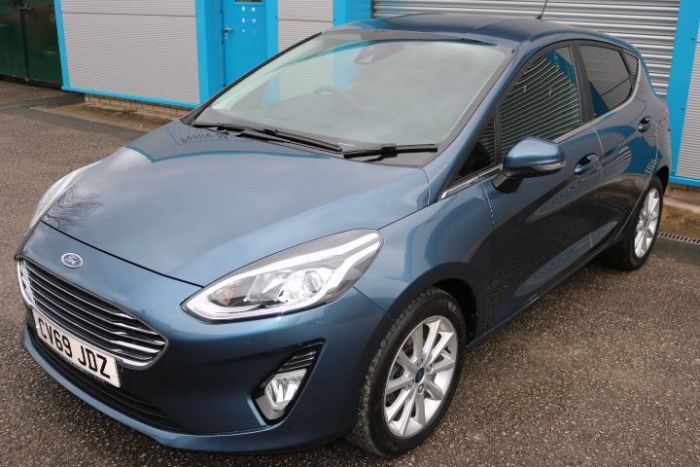 Ford Fiesta 1.0 EcoBoost Titanium 5dr Hatchback Petrol Blue