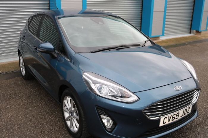 Ford Fiesta 1.0 EcoBoost Titanium 5dr Hatchback Petrol Blue