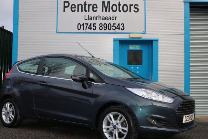 Ford Fiesta 1.25 82 Zetec 3dr Hatchback Petrol Grey