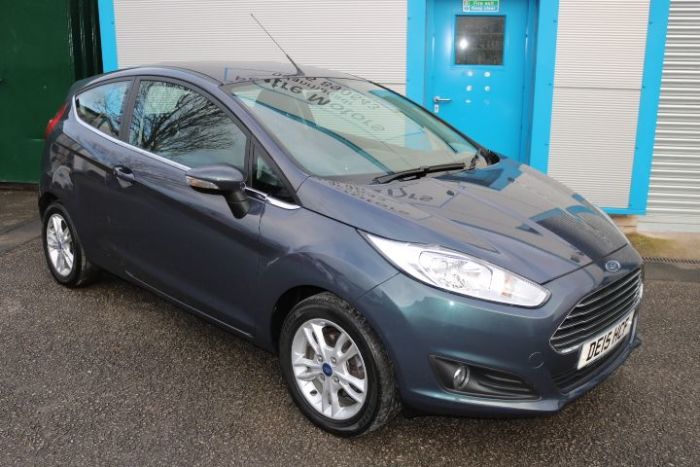 Ford Fiesta 1.25 82 Zetec 3dr Hatchback Petrol Grey