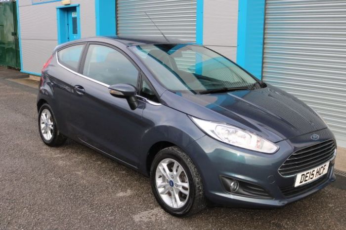 Ford Fiesta 1.25 82 Zetec 3dr Hatchback Petrol Grey