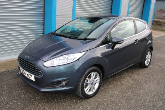 Ford Fiesta 1.25 82 Zetec 3dr Hatchback Petrol Grey