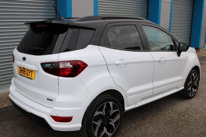 Ford Ecosport 1.0 EcoBoost 125 ST-Line 5dr Auto Hatchback Petrol White