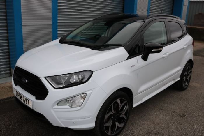 Ford Ecosport 1.0 EcoBoost 125 ST-Line 5dr Auto Hatchback Petrol White