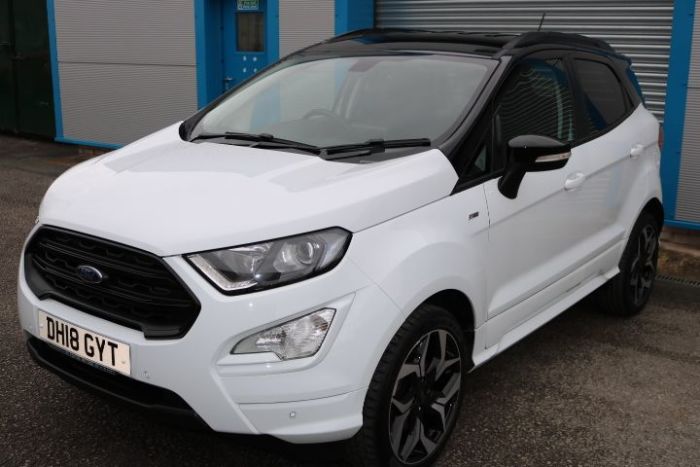 Ford Ecosport 1.0 EcoBoost 125 ST-Line 5dr Auto Hatchback Petrol White