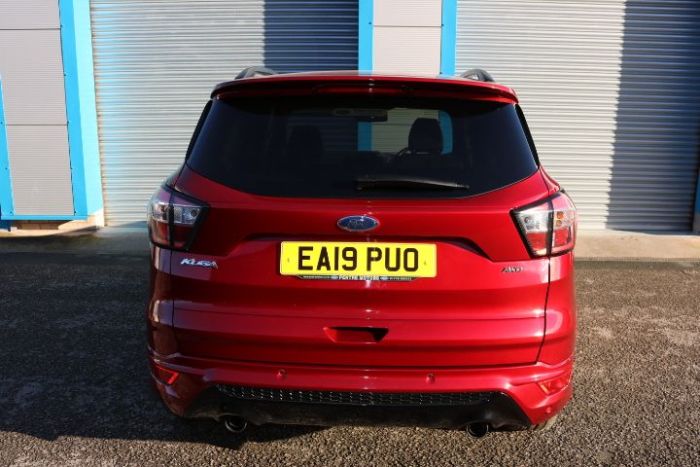 Ford Kuga 2.0 TDCi 180 ST-Line X 5dr Auto 4x4 Hatchback Diesel Red