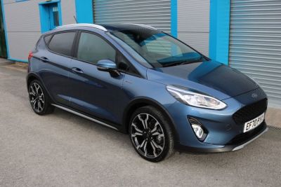 Ford Fiesta 1.0 EcoBoost Hybrid mHEV 125 Active X Edition 5dr Hatchback Petrol Blue