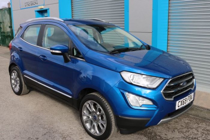 Ford Ecosport 1.0 EcoBoost 125 Titanium 5dr Hatchback Petrol Blue