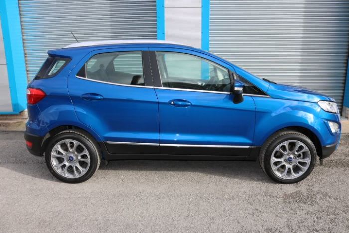 Ford Ecosport 1.0 EcoBoost 125 Titanium 5dr Hatchback Petrol Blue
