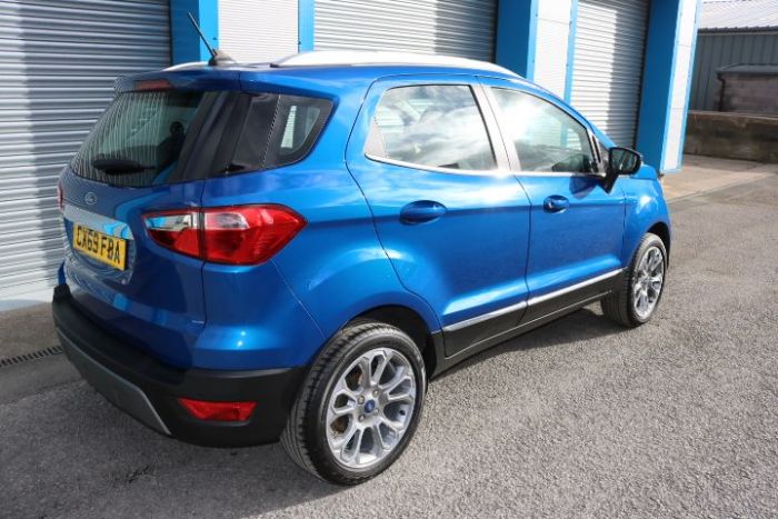 Ford Ecosport 1.0 EcoBoost 125 Titanium 5dr Hatchback Petrol Blue